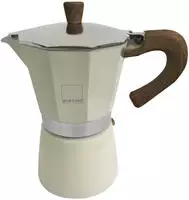 gnali & zani Espressokocher "Venezia" 9 Tassen, Induktion, Made in Italy