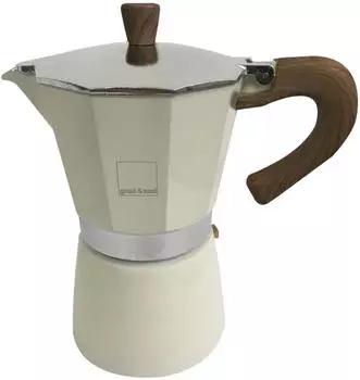 Gnali & Zani Venezia - Espressokocher 9 Tassen - Creme