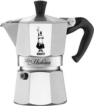 Bialetti Mokka-Kanne, 0,4 l, Edelstahl, Aluminium, Polypropylen (PP), Kunststoff