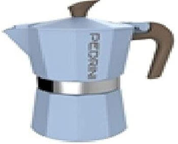 Pedrini MyMoka Mix Blau, Grün, Pink, 3 Tassen