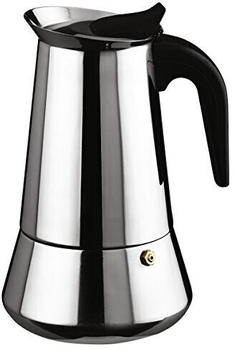 Ilsa Espressokanne, Edelstahl, silberfarben 4 Tassen Zentimeter Silber
