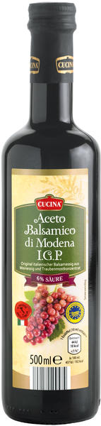 Cucina Aceto Balsamico di Modena I.G.P.