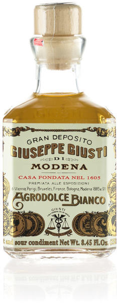 Giuseppe Giusti Agrodolce Bianco - Condimente Bianco di Modena (250ml)