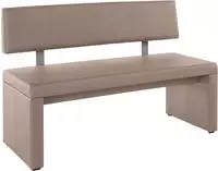 OTTO home Sitzbank "Charissa" mit Lehne, Breite 140, 160 oder 180 cm