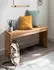 Home Affaire Garderobenbank Sitzbank KIRSA 82 cm Wildeiche massiv