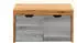 Home Affaire Garderobenbank Sitzbank KIRSA 82 cm Wildeiche massiv