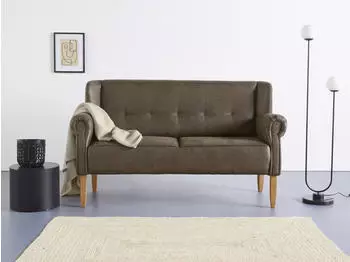 Home Affaire K&uuml;chensofa Moro in verschiedenen Stoffe und Farben gr&uuml;n