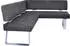 K+W Komfort & Wohnen Eckbank Santos II gepolstert Eckbank wahlweise langer Schenkel 180cm rechts oder links ocean 180 cm x 87 cm x 157 cm