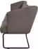 K+W Komfort & Wohnen Polsterbank Mikkado Tube in abgerundeter Form Rundrohrkufe lang in 2 Breiten 192 oder 242 cm sattel 71 242 cm x 88 cm x 71 cm