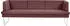 K+W Komfort & Wohnen Polsterbank Cube Hammerkissenoptik 2 Breiten Hochkantkufe in Edelstahloptik cabernet 15 229 cm x 82 cm x 67 cm