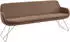 Musterring Essbank Tavia Schlittengestell in drei Ausführungen Breite 180 200 oder 220 cm copper Edelstahl copper 180 cm x 87 cm x 66 cm