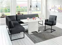 exxpo - sofa fashion Eckbank "Affogato, hoher Sitzkomfort, bequem" Frei im Raum
