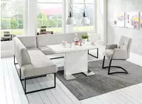 exxpo - sofa fashion Eckbank "Affogato, hoher Sitzkomfort, bequem" Frei im Raum