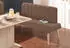 exxpo Sitzbank Costa moderne Rückensteppung bequem und elegant hoher Holzfuß hochwertige Detailverarbeitung Frei im Raum stellbar schlamm schlamm