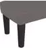 vidaXL Sitzbank Grau 70x30x30 cm Kunstleder