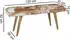 Finebuy Sitzbank Ziegenfell 120cm FB45552