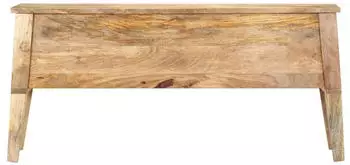 vidaXL Aufbewahrungstruhe Massivholz Mango (286462)