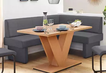 Home Affaire Eckbank grau 142 cm x 89 cm x 182 cm