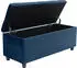 Home Affaire Bettbank Abgesteppt Mit Stauraum auch als Garderobenbank geeignet Polsterbank blau 100 cm x 42,5 cm x 40 cm