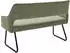 MCA Furniture Bangor Bank Mit Armlehnen Gepolsterte Sitzbank Küche Esszimmer Und Wohnzimmer XL