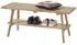 MCA Furniture Robas Lund Garderobensitzbank Eiche Massivholz Belastbarkeit 110 kg BxHxT 100x45x35 cm