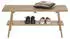 MCA Furniture Robas Lund Garderobensitzbank Eiche Massivholz Belastbarkeit 110 kg BxHxT 100x45x35 cm