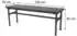 MCW Sitzbank H10b Ulme Holz Industriedesign 120x35cm schwarz-braun (MCW-H10b)