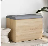 vidaXL Aufbewahrungsbank Sonoma-Eiche 62 x 42 x 45 cm Holzwerkstoff