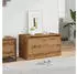 vidaXL Eingangsbank 80x40x45cm Artisan Oak Holzwerkstoff (856753)