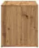 vidaXL Eingangsbank 80x40x45cm Artisan Oak Holzwerkstoff (856753)