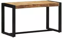 vidaXL Bank 80x35x45 cm Raues Massivholz Mango