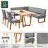 Home Affaire Eckbankgruppe Ponza (Set, 4-tlg)