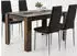 Hela Helene IV Tisch Oldwood schwarz/weiß 4x Stuhl schwarz (811893)
