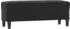 vidaXL Sitzbank Schwarz 100x35x41 cm Samt (349426)