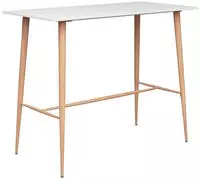 vidaXL 7-tlg. Bar-Set Wei&szlig;