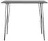 vidaXL 5 -tlg. Bar-Set schwarz (3057373)