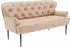 Cavadore 2,5-Sitzer Küchensofa Amba 173x97x87 cm Mikrofaser Beige