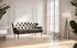 Cavadore 2,5-Sitzer Küchensofa Amba 173x97x87 cm Mikrofaser Graubraun