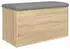 vidaXL Sitzbank mit Stauraum Sonoma-Eiche 82x42x45 cm Holzwerkstoff (835049)