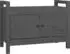 vidaXL Flurbank Grau 80x40x60 cm Massivholz Kiefer (821781)