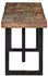 vidaXL Bank 160 cm Massives Altholz und Stahl (4006412)