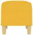 vidaXL Sitzbank Hellgelb 70x35x41 cm Stoff (349372)