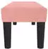 vidaXL Sitzbank Rosa 100x30x30 cm Samt (346671)