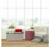 Relaxdays Sitzbank mit Stauraum Kunstleder faltbar gepolstert Flur Schlafzimmer HBT 37,5 x 76,5 x 38,5 cm grau