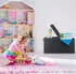 Relaxdays Kunstleder Sitzbank klappbarer Deckel