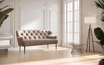 Places of Style 2,5-Sitzer "Amber" grau (taupe) B:173cm H:97cm T:87cm 90% Polyester 10% Polyamid Sofas mit Knopfheftung n verschieden Stoffarten (48604501-0) taupe