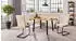 Home Affaire Eckbank Oliver mit Metallgestell Küchenbank verschiedene Bezüge Cord Esszimmerbank OTTOs Choice beige (Castello 8622) 180 cm x 89 cm x 140 cm