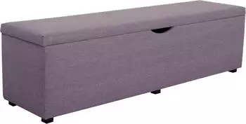 Home Affaire Hockerbank Standard Breite 120cm oder 160cm auch als Garderobenbank oder Bettbank dunkelflieder 160 cm x 42 cm x 40 cm