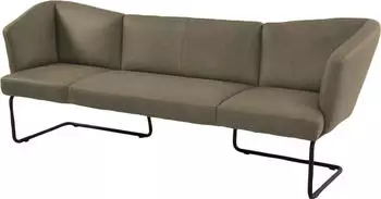 K+W Komfort & Wohnen Polsterbank Mikkado Tube in abgerundeter Form Rundrohrkufe lang in 2 Breiten 192 oder 242 cm kaktus 21 242 cm x 88 cm x 71 cm