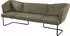 K+W Komfort & Wohnen Polsterbank Mikkado Tube in abgerundeter Form Rundrohrkufe lang in 2 Breiten 192 oder 242 cm kaktus 21 242 cm x 88 cm x 71 cm
